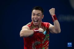 成都大运会丨武术——男子南拳：中国选手曹茂园夺冠