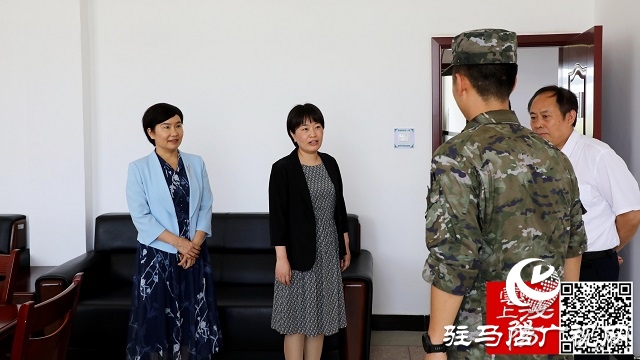泌阳县：八一建军节走访慰问武警官兵