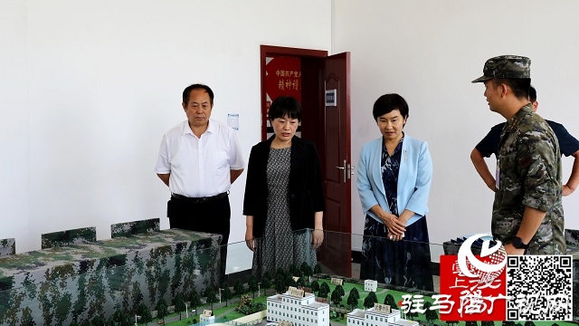 泌阳县：八一建军节走访慰问武警官兵