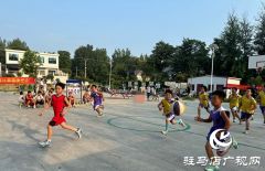 泌阳县郭集镇举办首届夏季篮球赛