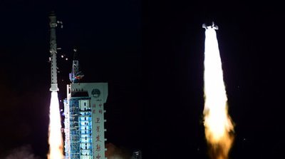 我国成功发射陆地探测四号01星