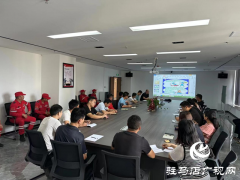 泌阳县蛟龙救援队开展应急救援知识进企业活动