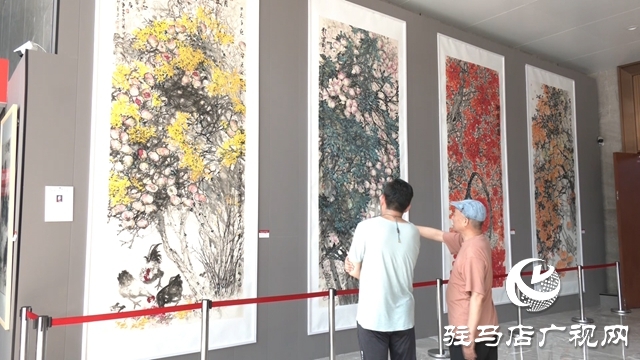 驻马店籍中国美协会员暨李新国情系“三农”美术作品展成功举办