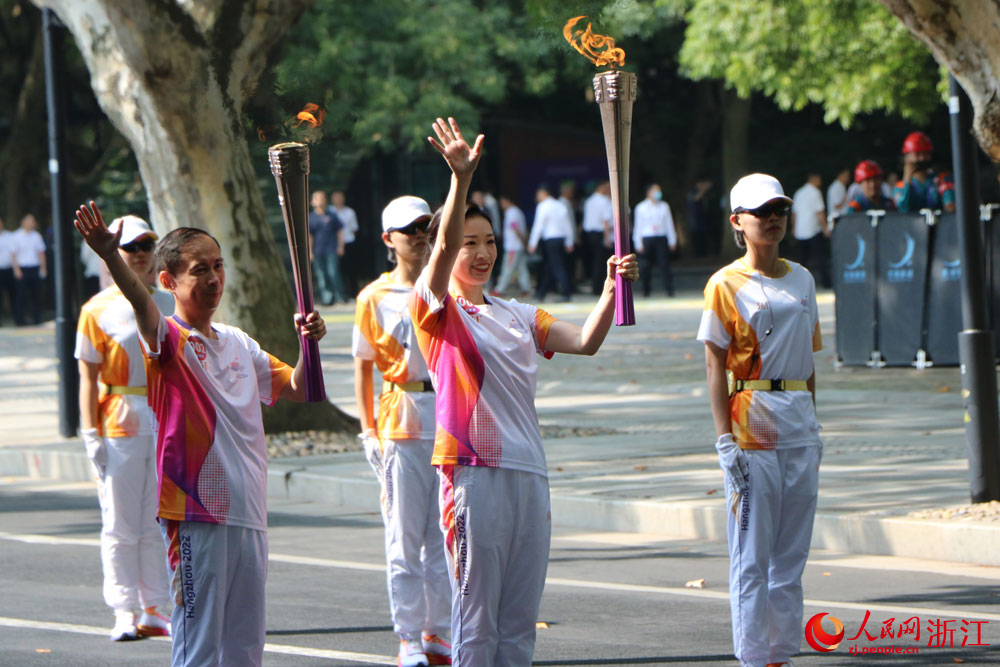 杭州第19届亚运会火炬传递启动仪式举行