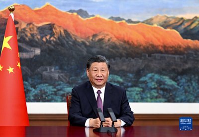习近平就尼泊尔发生强烈地震向尼泊尔总统鲍德尔致慰问电 