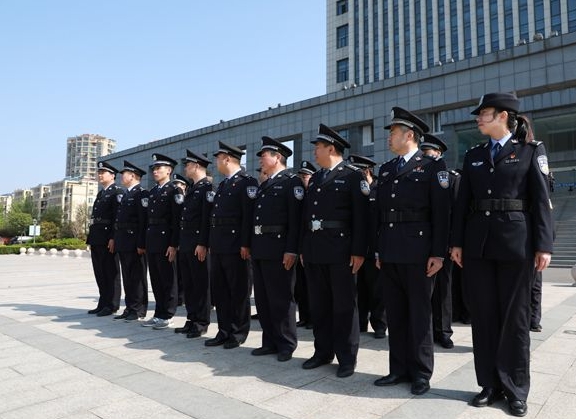 平舆县人民法院司法警察“实战化训练”顺利通过考核验收