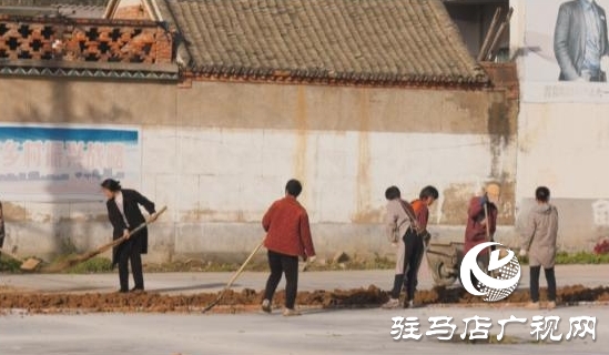 上蔡县黄埠镇常庄村：打造乡村小游园 营造生活大美好