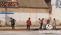 上蔡县黄埠镇常庄村：打造乡村小游园 营造生活大美好