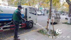 经济开发区城市管理局扎实做好冬季绿化管养工作