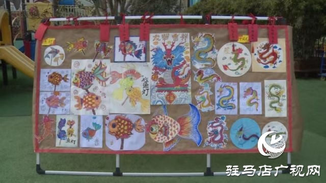 汝南县第七幼儿园举行庆元旦团体操表演