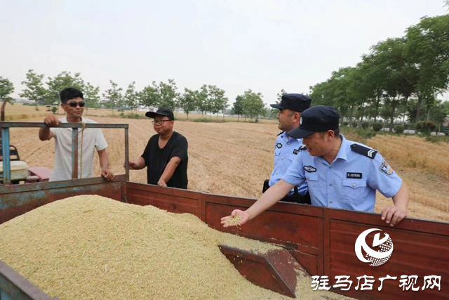 驻马店:护航“三夏” 公安在行动