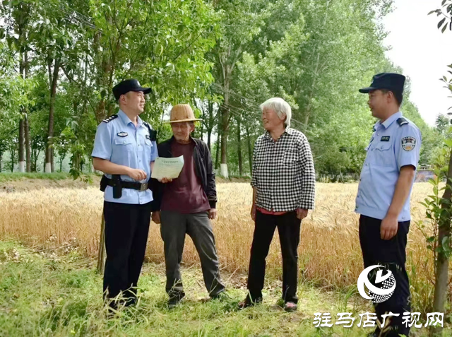 驻马店:护航“三夏” 公安在行动
