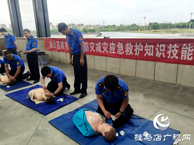确山县城管局开展急救知识和技能培训