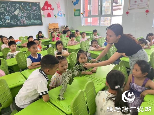 驻马店第五十八小学附属幼儿园开展端午节活动