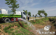 泌阳县王店镇：抗旱浇水忙 灌溉保秋收