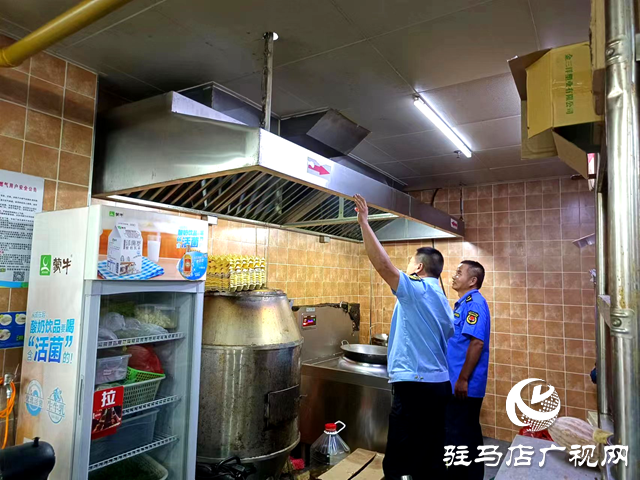 驻马店市生态环境局遂平分局：联合执法治油烟 让“烟火气”更清新