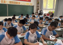 中考倒计时！驻马店市实验中学莘莘学子全力以赴冲刺