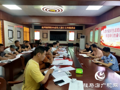 平舆县庙湾镇：线上线下人防物防 织牢安全防护网