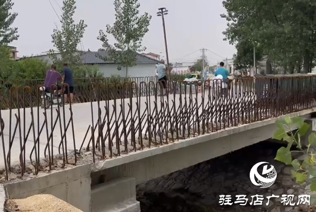遂平县东魏庄桥通车 后续完善工作迫在眉睫