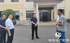 西平县委书记侯公涛调研“五星”支部创建与软弱涣散村党组织整顿工作