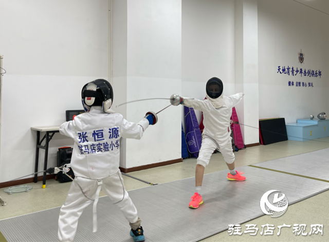 剑砺青春 天中青少年击剑运动兴起