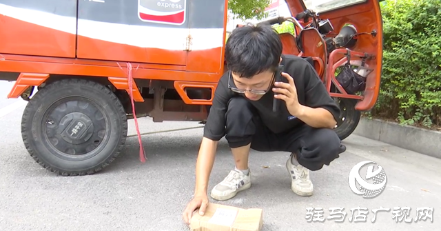 烈日炎炎“暑”你最美:脚步不停歇 快递及时达