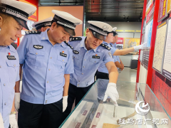驻马店市公安局交通管理支队示范区大队：传承革命精神 做合格党员