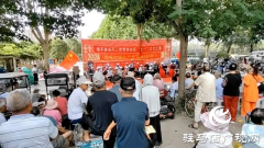 遂平县老年人体育协会举行庆“七一”文艺演出