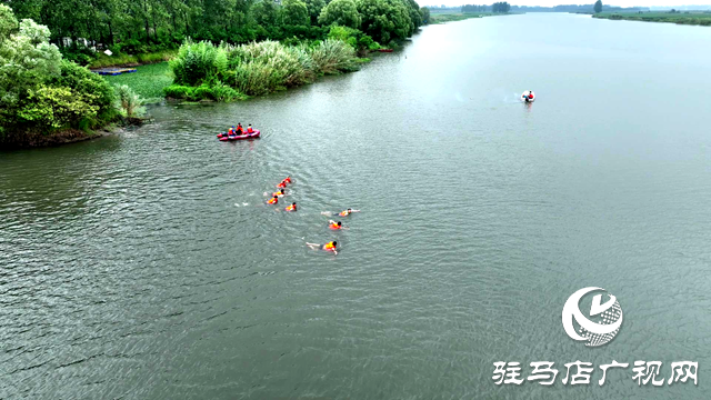汝南县三桥镇举行2024年度夏季防汛应急救援演练