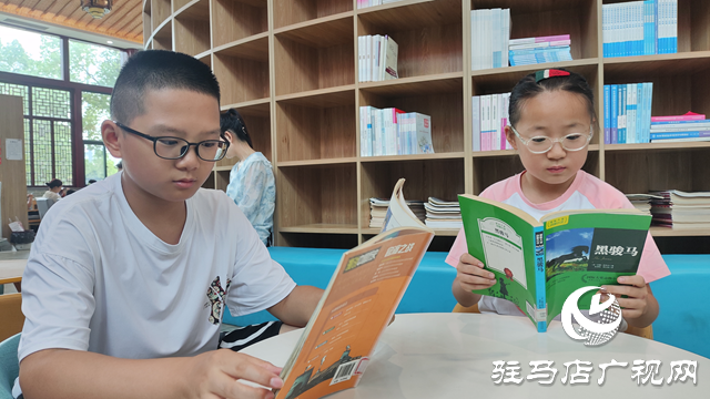 驻马店天中书苑：暑假“充电” 的好去处