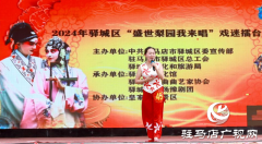 驿城区戏迷擂台演出精彩纷呈