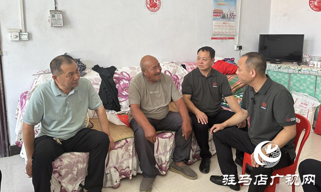 驻马店市退役军人创业协会慰问抗战老兵