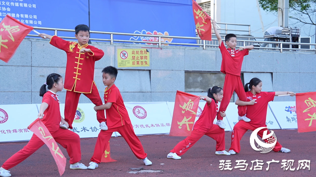 新蔡县：武术点燃夏日激情