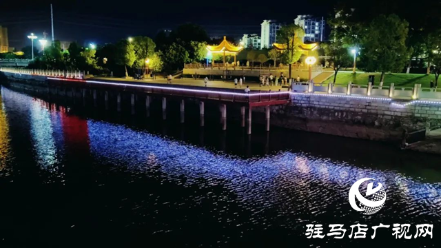 泌阳县：盛夏小城夜色美