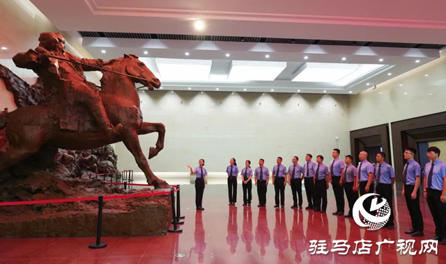 西平县人民检察院开展庆“八一”主题教育活动
