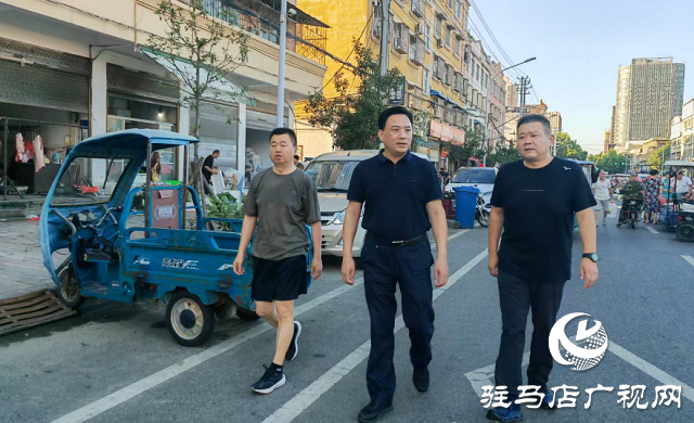 西平县委书记侯公涛督导文明城市创建工作