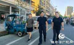 西平县委书记侯公涛督导文明城市创建工作