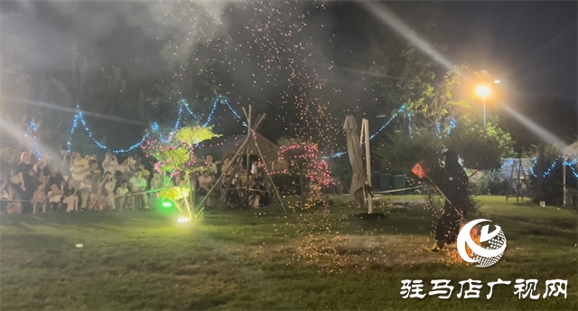 非遗火壶秀闪耀驻马店 奇幻森林农场开启夜游新体验