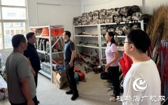 驻马店市供销合作社到平安建设联系点泌阳县贾楼乡调研