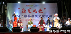 上蔡县举行“盛夏之夜”惠民文化活动