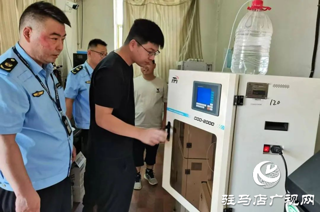 驻马店市生态环境局泌阳分局开展重点污染源在线监控专项检查