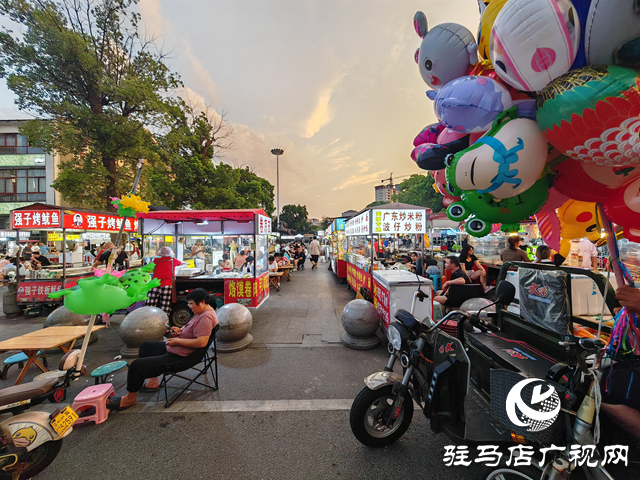 平舆县：夜经济蓬勃发展 点燃夏日城市活力