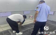 汽修喷漆异味扰民 执法人员快速处理