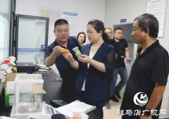 驻马店市农科院专家到正阳县河南中坤农业科技调研