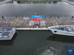 中国新加坡“中新合作-2024”海上联合演习在湛江举行