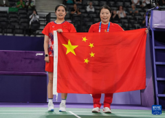 巴黎残奥会｜羽毛球——女子单打SL3级决赛：肖祖贤夺冠