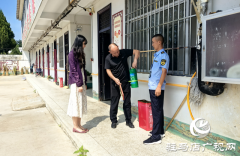 驿城区沙河店镇敬老院及重度托养中心开展灭火疏散演练活动