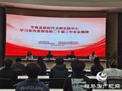 平舆县新时代文明实践中心学习宣传贯彻党的二十届三中全会精神