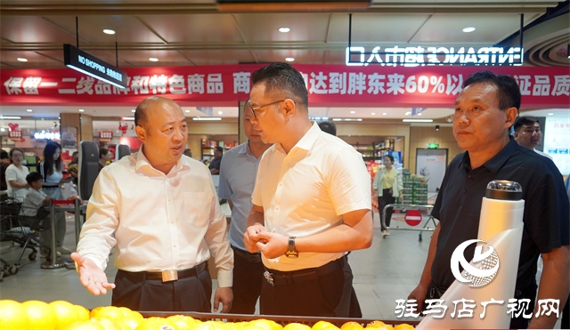 泌阳县委副书记、县长朱东升中秋节前督导检查安全生产和节日商品保供等工作