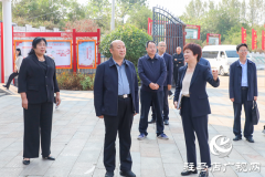 泌阳县委副书记、县长朱东升到高邑镇督导调研